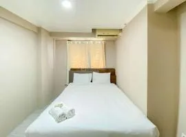 Modern and Homey 1BR at Kebagusan City Apartment By Travelio