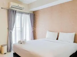 Homey and Comfort Stay Studio Atria Residences Gading Serpong Apartment By Travelio