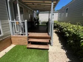 Mobil home spacieux 6-8 pers, camping 4 étoiles, la Carabasse