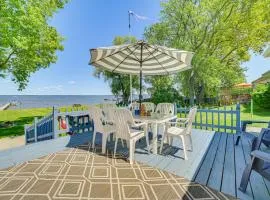 Private Dock and Fire Pit Houghton Lake Home!