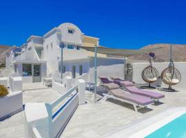 Perissa BeachFront Rooms, hotel s jacuzzi v destinaci Perissa