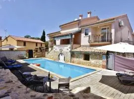 Klimatisierte Wohnung in Tar mit Grill, gemeinschaftlichem Pool und Garten