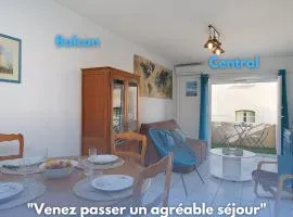 L'escapade, Port à 200m, climatisation et balcon