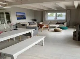 Ferienhaus Seenixe mit Kamin und Wasserblick