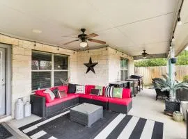 Covered Patio and Yard Spacious Leander Home!