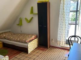 Doppelzimmer mit Gemeinschaftsbad in Nürnberg Fischbach, hotel v Norimberku