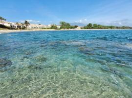 Appt T4 Accès Plage, piscine privée, clim N3-4, hotel en Linguizzetta