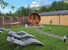 Cascina D'Oltralpe, acomoda&ccedil;&atilde;o com onsen em Susa