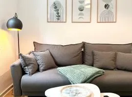 Modernes Apartment mit Queensize-Bett, NETFLIX, Küche, Erdgeschoss, Nähe AMEOS Klinik