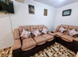 Apartamento amplio y acogedor, hotel con estacionamiento en Huancayo