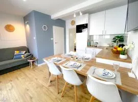 APARTAMENT 6B BLUE MARINE Poddąbie Basen odkryty brodziki plac zabaw