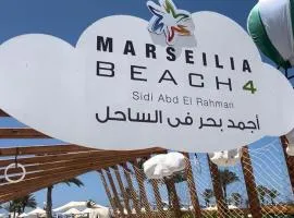 الساحل الشمالي شاليه مكيف قريه مارسليا بيتش 4