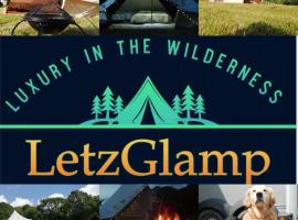 LetzGlamp, Zelt-Lodge in Verwood