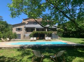 L'Auberge du Ranc，位于Saint Sebastien d'Aigrefeuille的酒店