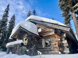 Lapland Log Chalet Cabin Ukko-Kelo Luosto, hotel v destinaci Luosto