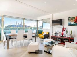 La Napoule plage et vue mer，位于曼德琉-拉纳普勒的酒店