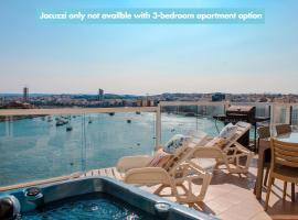 Exceptional Tigne Seafront Apartments by Shortletsmalta, hotel v destinaci Sliema
