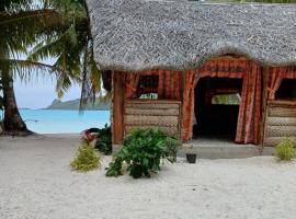 Poemanahere island camping à Maupiti, hotel v destinaci Te-Fare-Arii