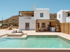 Thalelion 3 bedroom Villas with private pool and Jacuzzi, Hotel in Naxos Chora