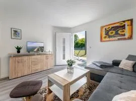 Blauer Bungalow
