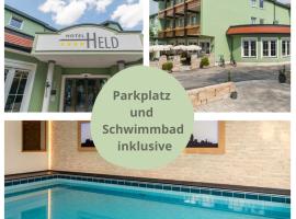 Hotel & Gasthof Richard Held, hotel v Řezně