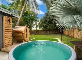 Zen Retreat - Sauna Pool Cold Plunge & More