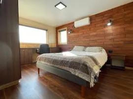Hermosa cabaña nueva en Llau Llao, lugar estratégico entre Castro y Dalcahue