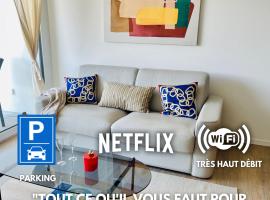 AM3Office apartment Lausanne new, cozy, central, fast Wi-Fi & contactless check-in