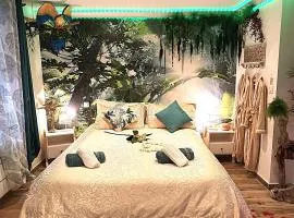 Jungle Spa - Cocon tropical et dépaysant avec balnéo en plein coeur de Pézenas !