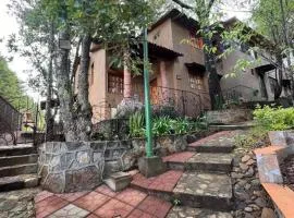 Acogedora cabaña en Quercus 1
