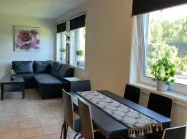 Praktisk leilighet i Kristiansand til 5