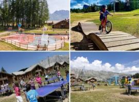 Évasion alpine à Superdévoluy au pied des pistes ski, luge 4 saisons, rando, 2 à 6 personnes