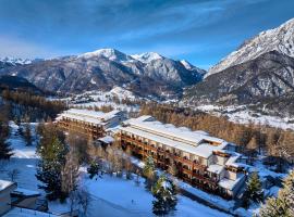Hotel Sansicario Majestic โรงแรมที่มีอ่างน้ำอุ่นในเชซานา โตรีเนเซ