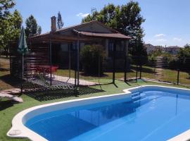 La casa de la parcela