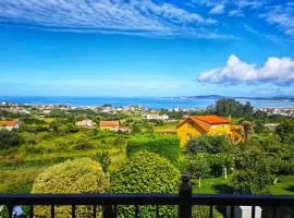 Desconectaengalicia Casa Vidal Lanzada con vistas al mar