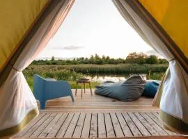 Glamping Pop-Up Hotel - Fishing Village riverside holiday center