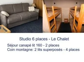 LE CHALET - Piscine 19 - Studio pour 6 Personnes MAE-8814