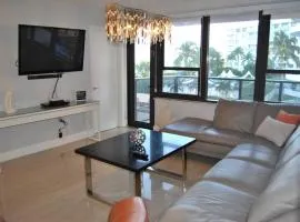 Beach Front Resort - 2 Bedroom, 2 bathrooms, Sleeps 6, 2 Pools- at The Alexander