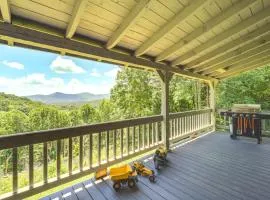 Ashe County Log Cabin Mountain-View Deck, Sauna