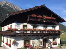 Haus Rosemarie, apartmán v destinaci Nesselwängle