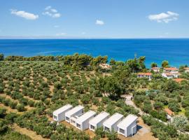 Olea Villas by halu!, Cozy villa in Nikiti, hotel v destinaci Lagomandra