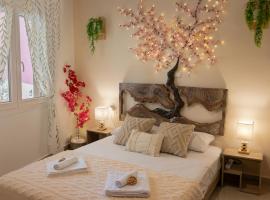 Tree Haven - Near Kourenti Beach with 100Mbps Wi-Fi, caba&ntilde;a o casa de campo en Chalkida