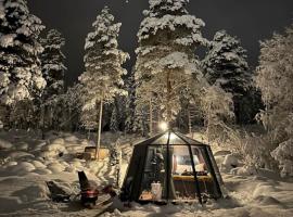 Aurora Igloo, Sauna Spa & Dinner by Invisible Forest Lodge Adults Only, hotelli Rovaniemellä