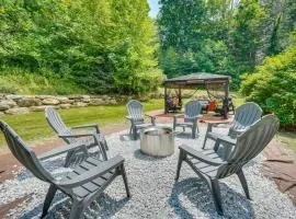 Porch and Fire Pit Shawnee on Delaware Home!