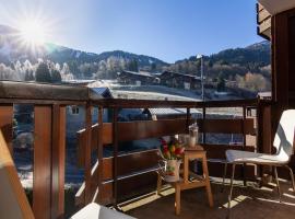 Résidence Le Prarion 24A ski in- ski out - Happy Rentals, hotel in Les Houches