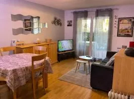 Appartement moderne à Bagnères-de-Luchon, vue montagne, 53m²