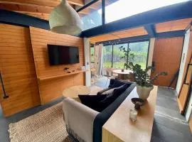 Espectacular cabaña en el bosque