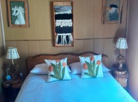 caba&ntilde;a vista hermosa neltume, hotel con tinas de hidromasaje en Neltume