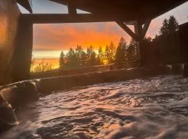 Chalet avec jacuzzi privé, vue sur les Vosges