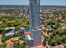 Depto en Eje Corporativo, Top en Altura piso 18
